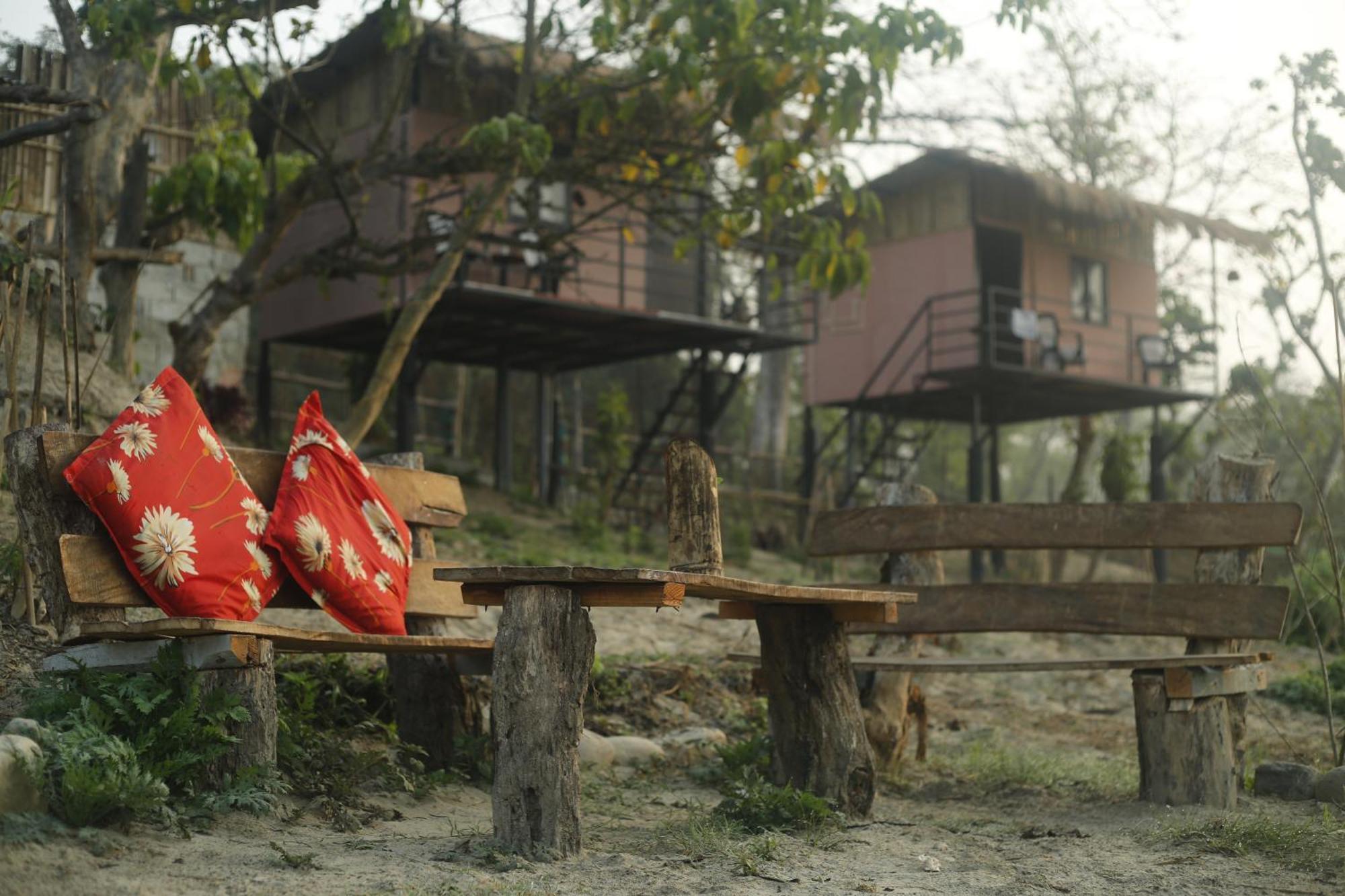 Bamby Chilling House - Feel The Nature Sauraha Esterno foto