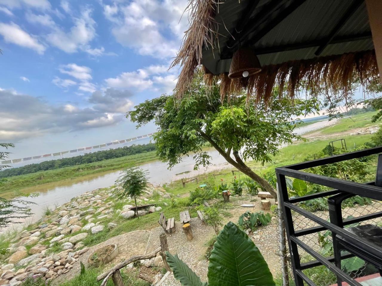 Bamby Chilling House - Feel The Nature Sauraha Esterno foto